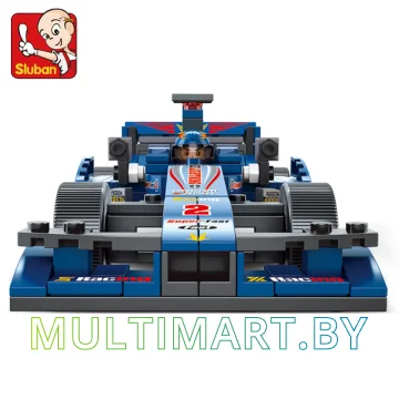 Конструктор Sluban M38-B0353 Синяя молния (287 деталей) картинка 9